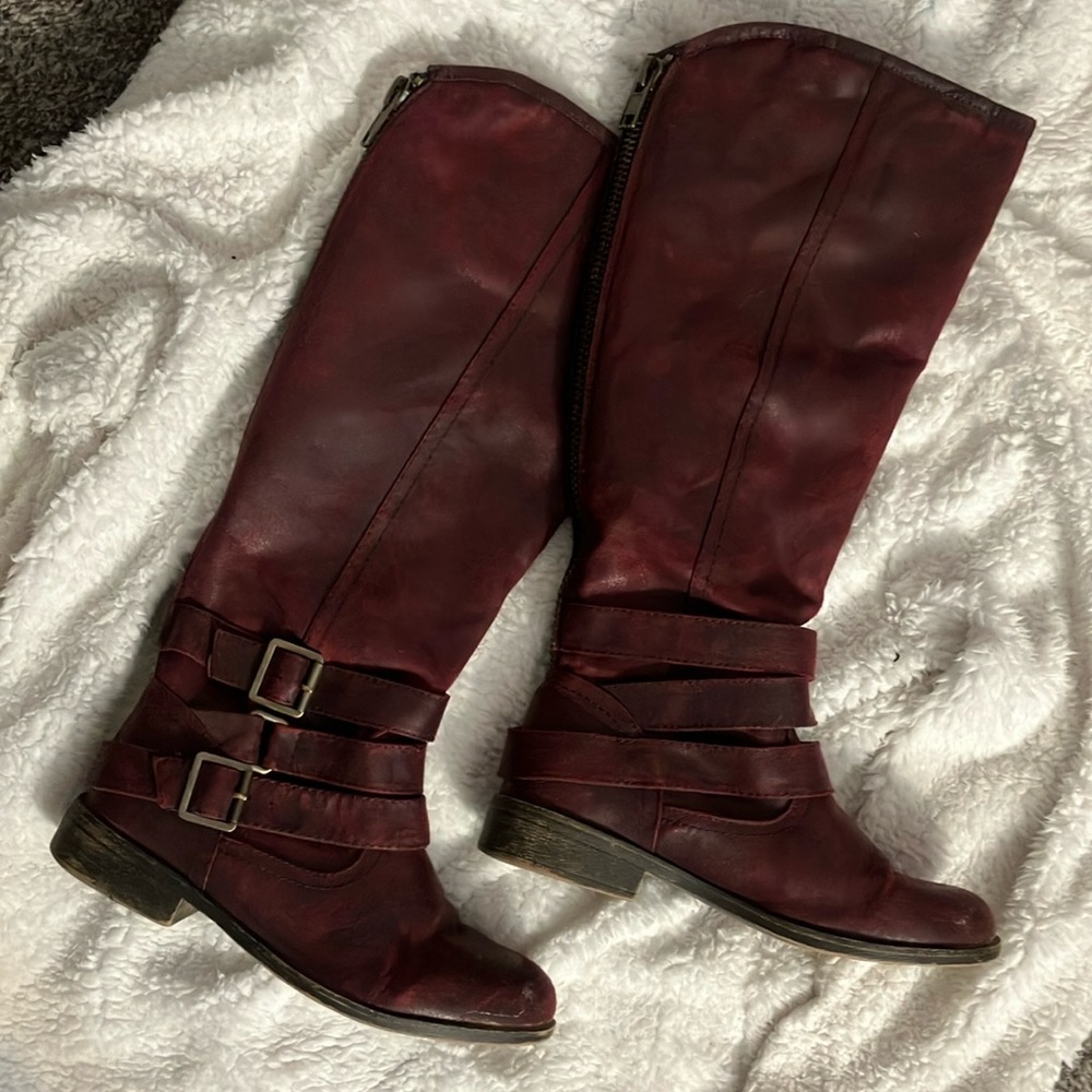 Buckle Detail Madden Girl Boots